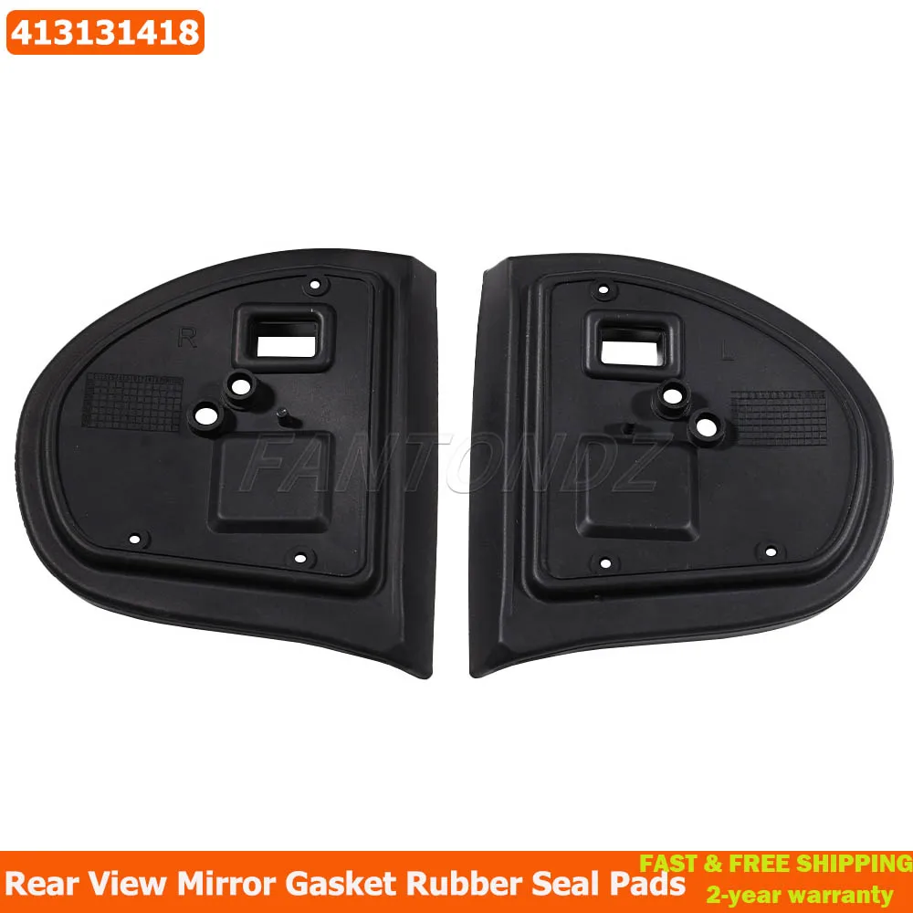 1Pair Car Side Mirror Seals Cover Exterior Door Mirror Gasket For Mercedes For Benz W203 W211 C E Class 2003-2006 2038103716