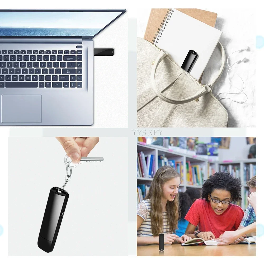 مسجل صوت رقمي صغير محرك فلاش USB 20 ساعة سجلات صوتية صغيرة صغيرة مشغل MP3 محمول مايكرو Grabadora De Voz