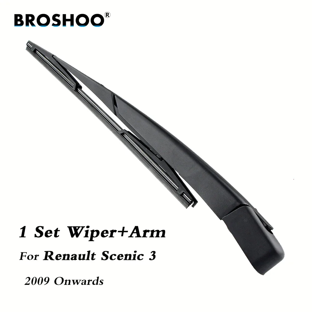 BROSHOO Car Rear Wiper Blades Back Windscreen Wiper Arm For Renault Scenic 3 (2009 Onwards) 310mm,Windshield Auto Styling