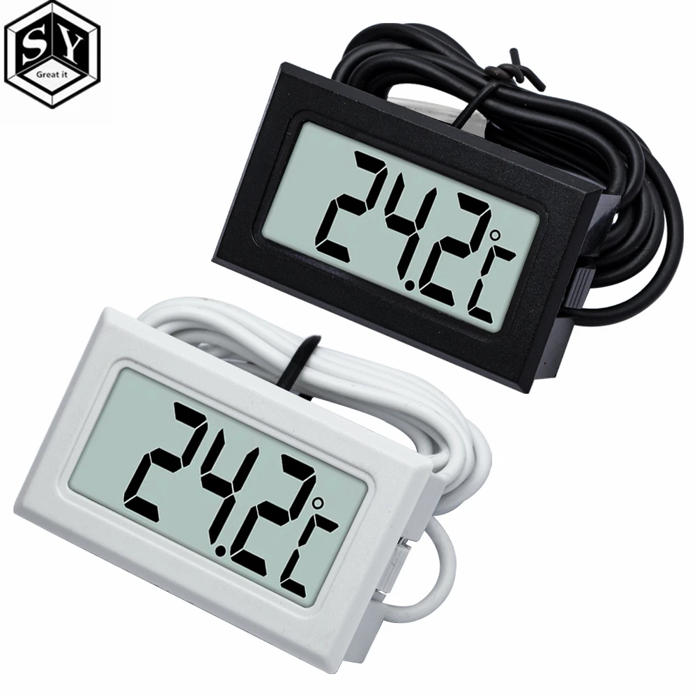 TPM-10 Mini LCD Digital Thermometer Hygrometer Temperature Indoor Convenient Temperature Sensor Humidity Meter Gauge Instruments