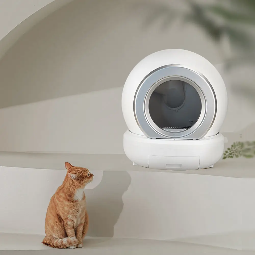 High Quality Automatic Self-Cleaning Cat  Box APP Control Built-in Safety Protection Smart  Box for Home Use