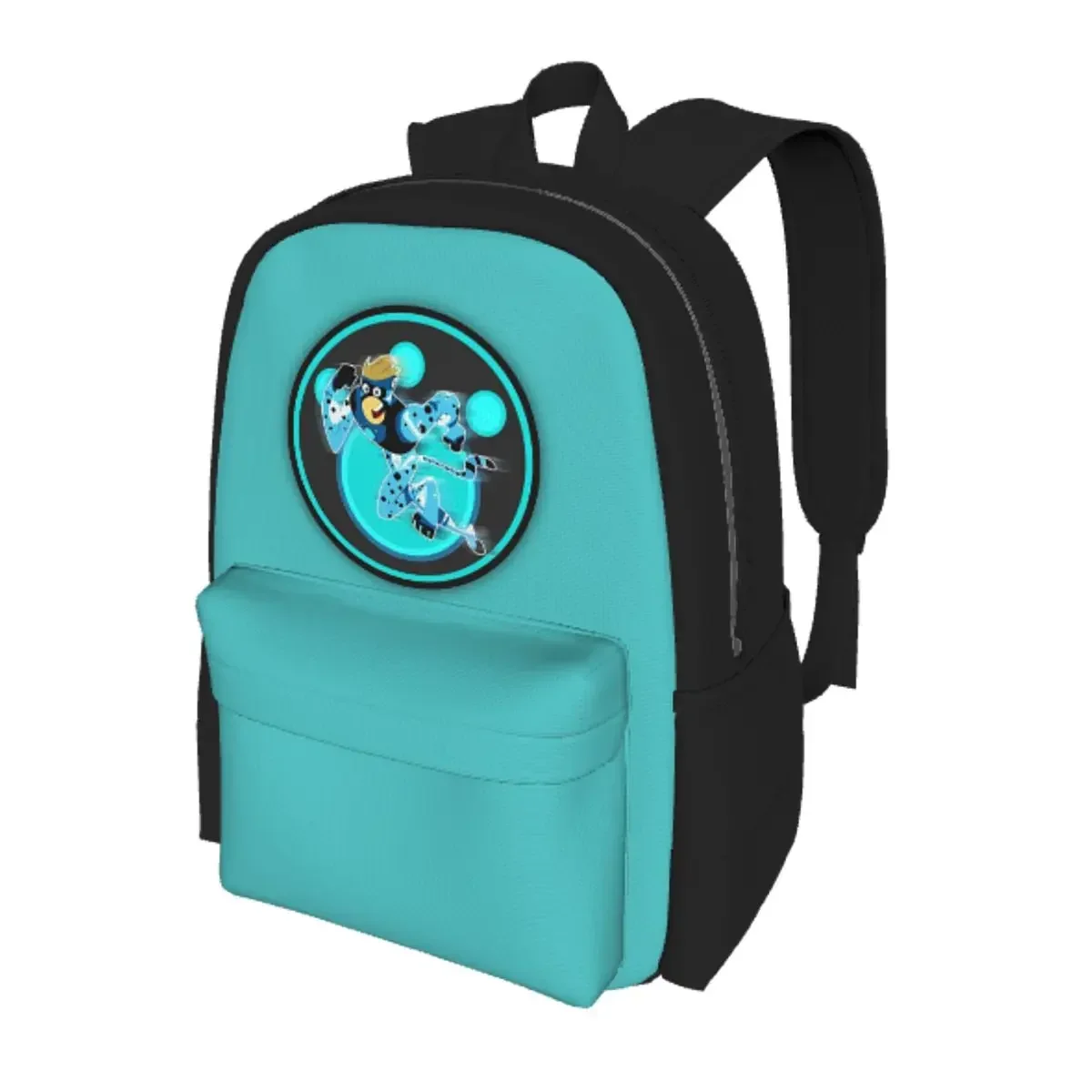 Wild Kratts Blue Color Student Backpack School Bag Hiking Travel Daypack for Men Women Bookbag Shoulder Bags