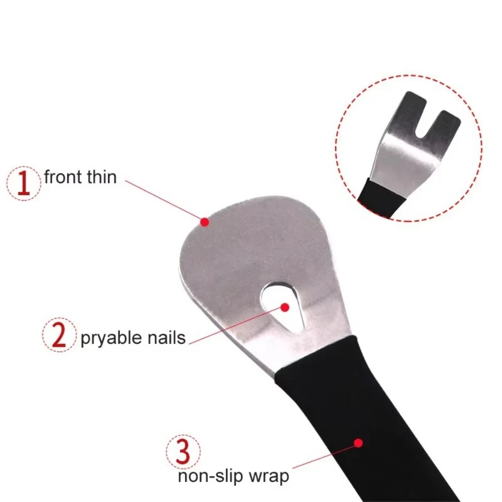 Car Audio Disassembly Installation Tool Stainless Steel Pry Car Plate Navigation Sound Instrument Panel Interior Foot Pad Trims
