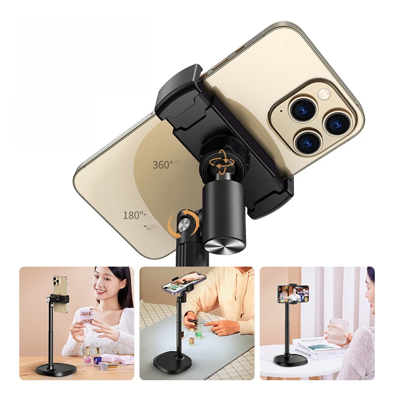 aluminum-phone-stand-overhead-mount-adjustable-height-live-streaming-holder-for-video-recording-desk-filming