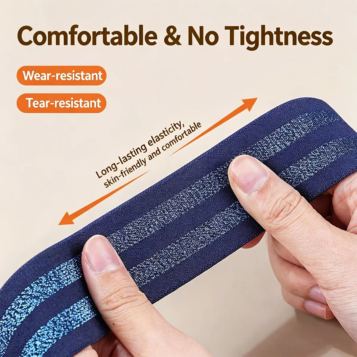 Jeans waistband extension strap, wide elastic waistband extension strap, versatile and customizable elastic strap