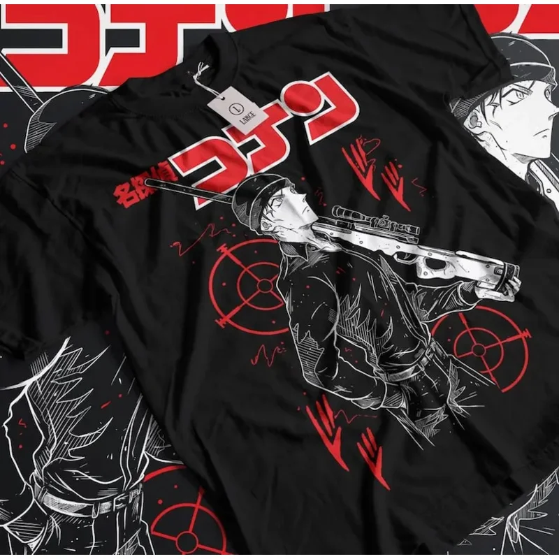 

Vintage 90s Detective Conan anime tshirt