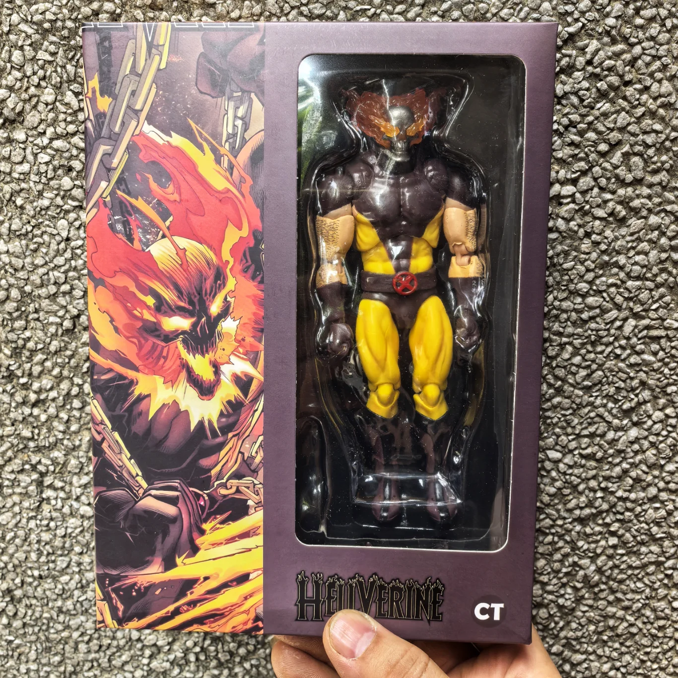 In Voorraad Ct Speelgoed Wolverine Hellverine Figuren Hot Mafex Action Figure Anime Beeldje Standbeeld Aangepaste Collectie Model Kid Gift