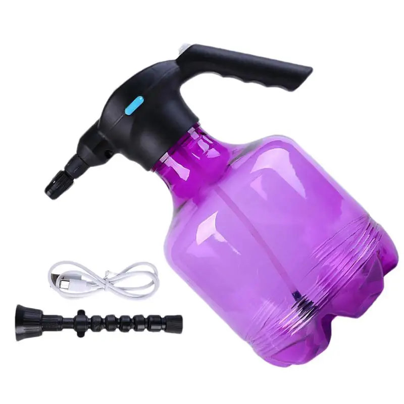 Electric Spray Bottle USB Rechargeable Indoor Watering Can for Plants Water Sprayer for Garden Cleaning Indoor Outdoor Plants