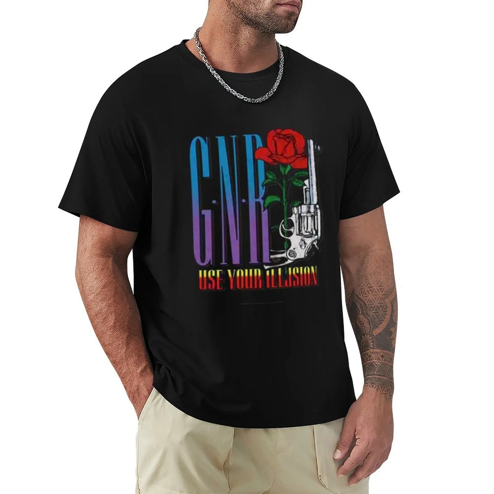 Unconventional Knowledge About GNR That You Can't Learn From Books T-Shirt Quick Dry Sports Short Sleeve Tee