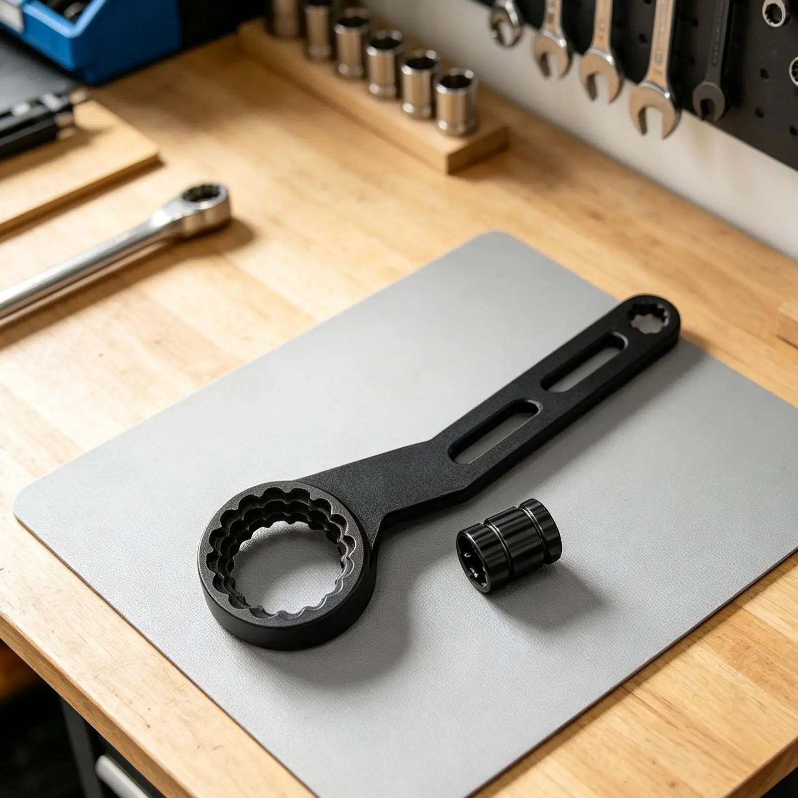 6 in 1 Bicycle Bottom Bracket Wrench BB Tool With Crank Cap Remover Bike Repair Tool