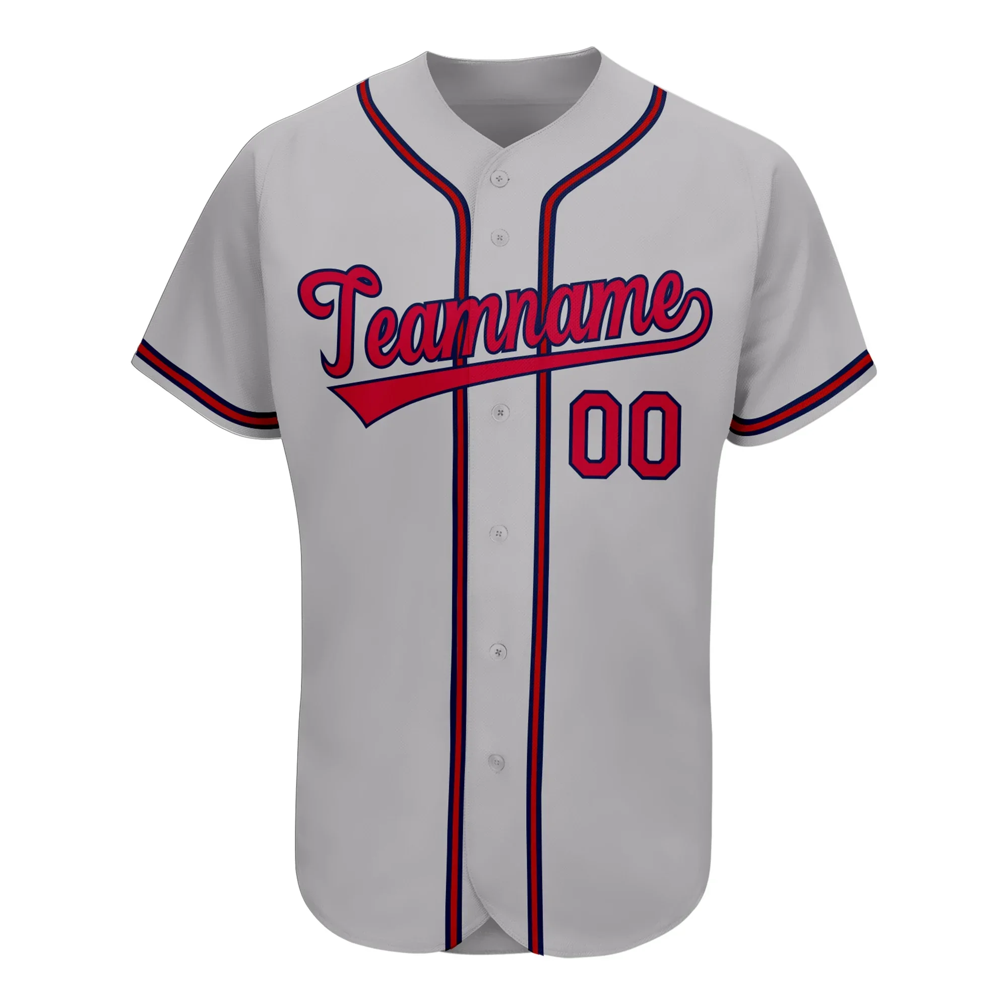 Customized Baseball Jerseys Sublimation Production Printing Own Name Number Breathable Shirt Sportswear Male/Female/Youth