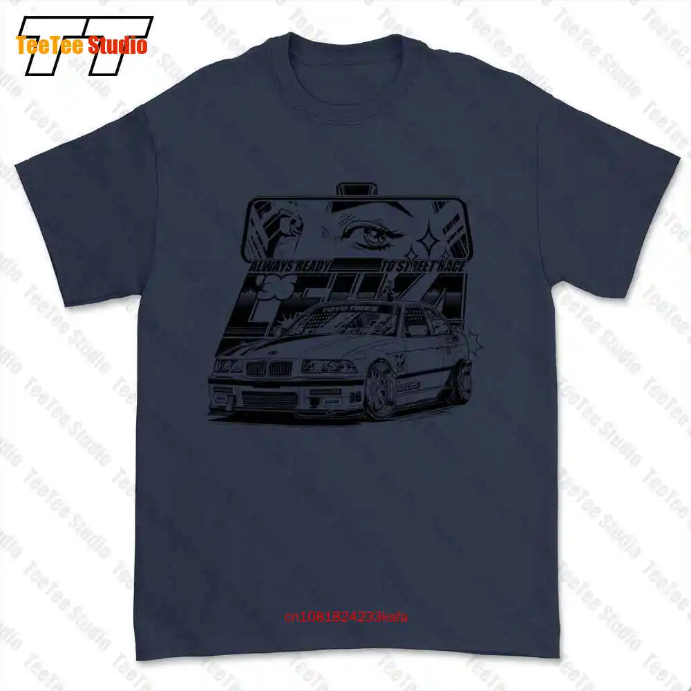 M3 E36 Power Maglietta Camiseta Oldtimer Car Dtm T-shirt Tee OACT