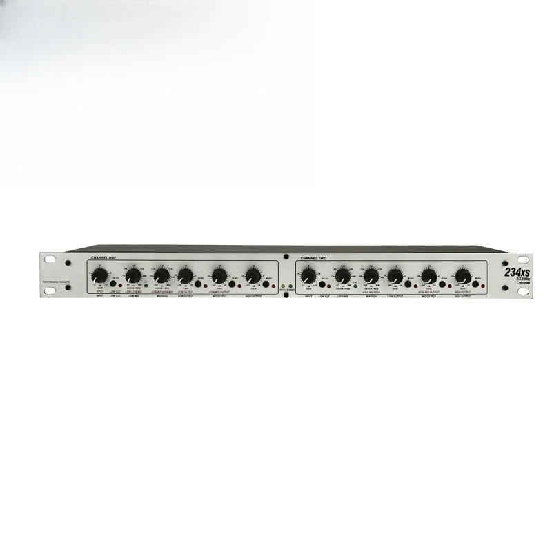 Stage Audio Crossover Frequency Divider Home KTV Multimedia Band Live Show Sound Signal Splitter Professional