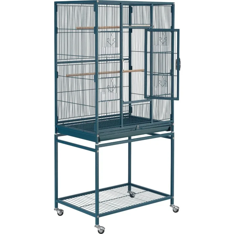 54\'\' H Large Bird Cage w/Stand 1