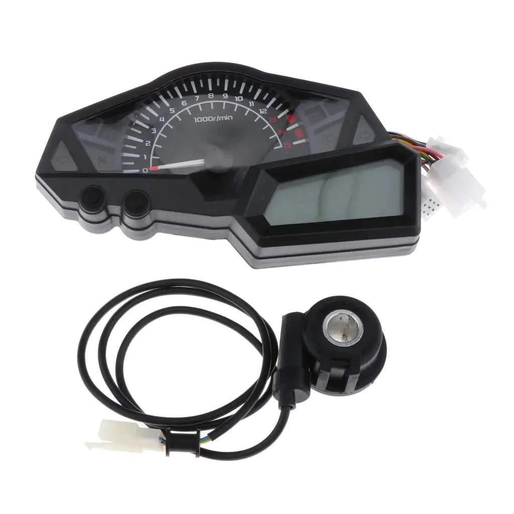 

Plastic LCD motorcycle speedometer odometer for Kawasaki 300