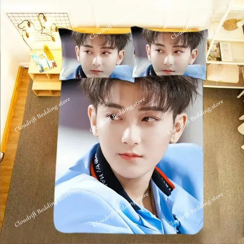 

Huang Zitao Music Concert Poster Double Bedding Set Tao Tao Magazine Cover Photo Picture Single Dormitory Student 2PC Knits