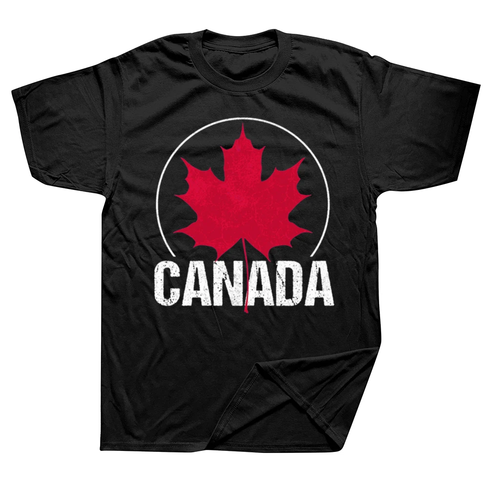 

Fashion Canada Maple Leaf Flag Print Men T Shirt Short Sleeve Harajuku O Neck Loose Women Unisex Tshirt Male Tee Shirt Tops