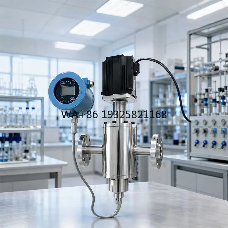 Rotary Inline Viscometer Liquid Viscosity Tester Viscosity Analyzer Rotational Meter  Measuring Machine