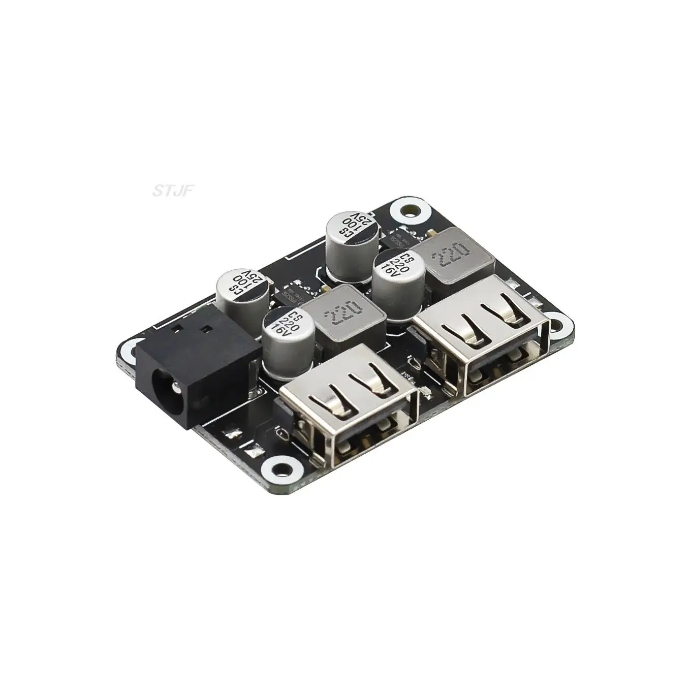 Imagem -02 - Carro Usb Módulo de Carregamento Buck Placa Carregador Rápido Step Down Regulador de Tensão Rápida dc Dual Usb Qc3.0 Qc2.0 24v 12v 5v 9v