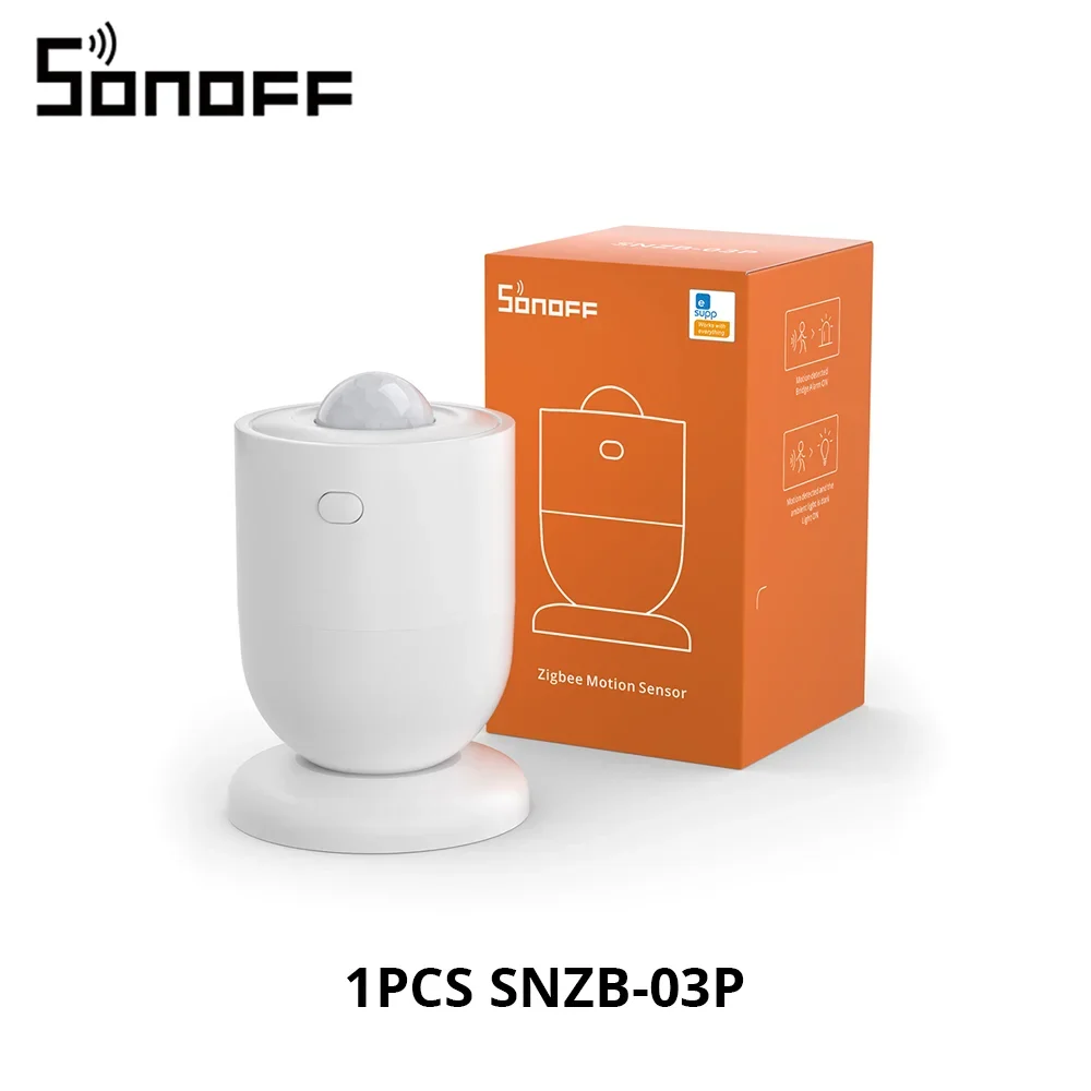 SONOFF SNZB-03P Zigbee Motion Sensor Home Security Local Smart Scene Linkage Via EWeLink APP Alexa Google Zigbee Hub Required