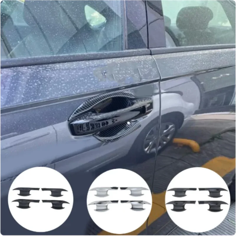 

ABS Plastic Car Door Bowl Cover Armrest Handrail Trim Decoration Frame Auto Exterior Accessories For Honda Accord 11th 2023 2024