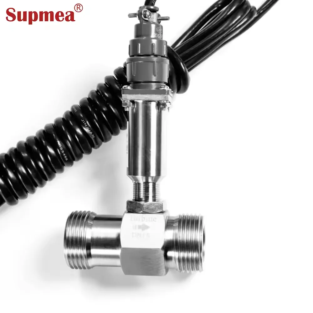 

Supmea Stainless Steel IP65 Industrial Pure Water/oil Paddle Wheel Flow Sensor Turbine Flow Sensor