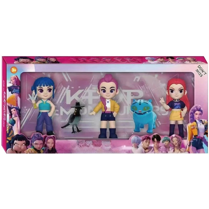 

2026NEW anime polyvinyl chloride character collection desktop trinkets Childrens New Year gift