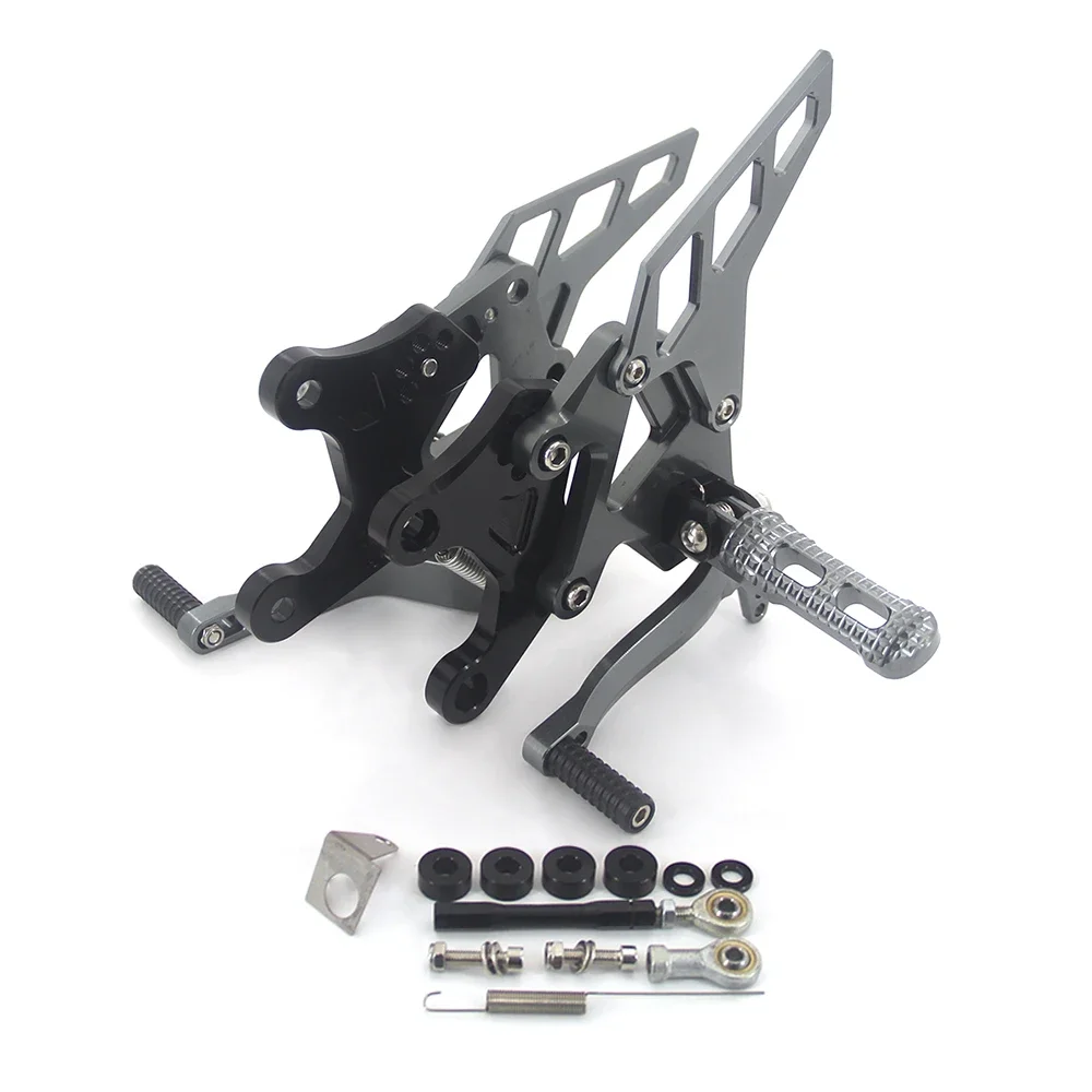 For Kawasaki Z900 Z 900 2017-2024 2018 2019 2020 2021 CNC Adjustable Front pedal Footpeg Rear Set Foot Peg Pedal Accessories