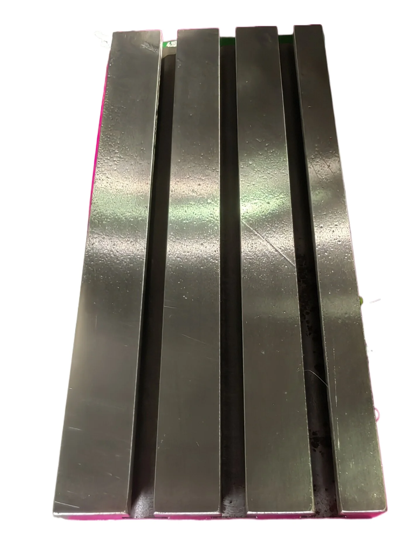 CNC Lathe Gang Tool Holder 3 Slot Solid Steel Block Without Through Hole for Turning Machine Professional Replacement Part