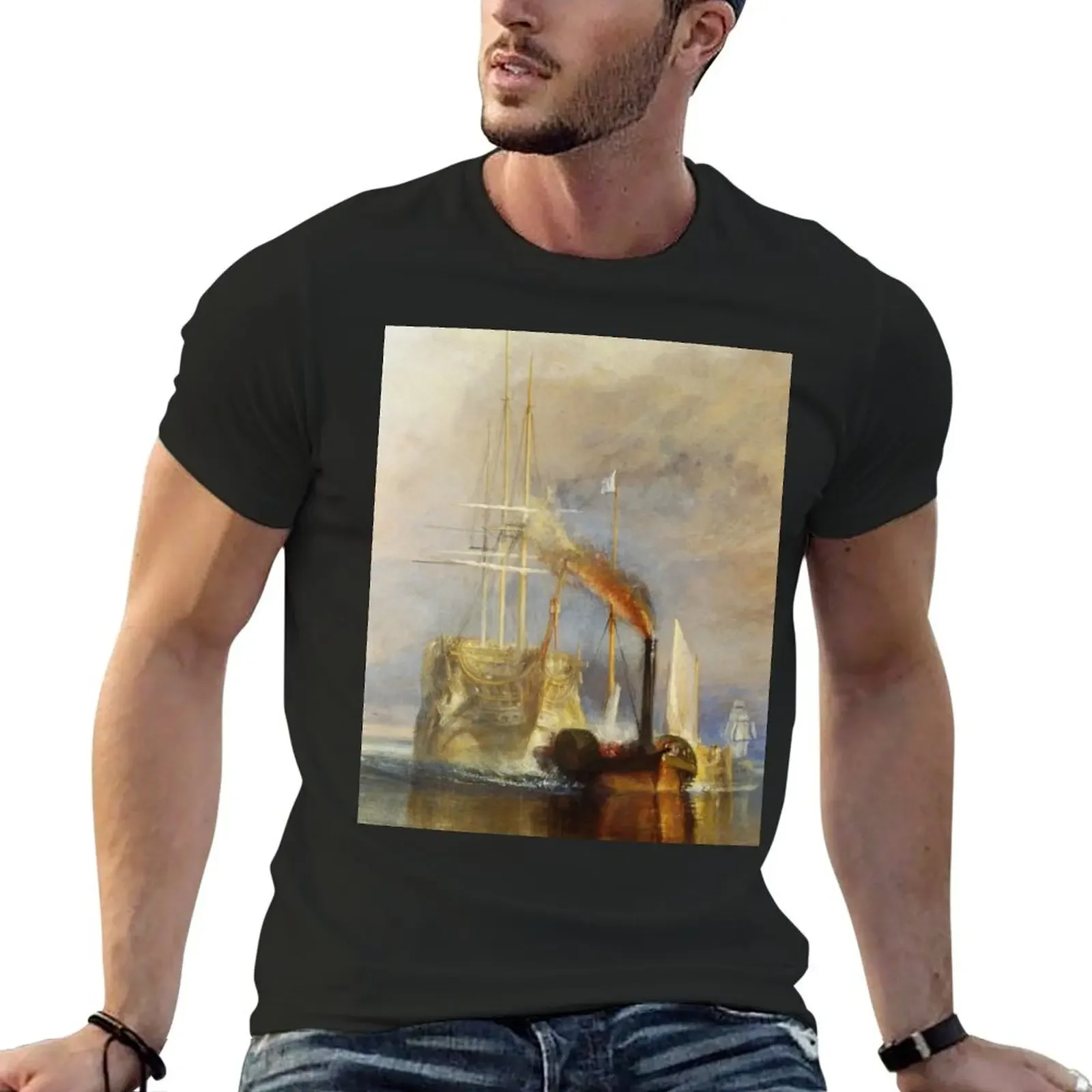 The Fighting Temeraire by JMW Turner T-Shirt anime t shirts shirts graphic tees mens t shirts top quality