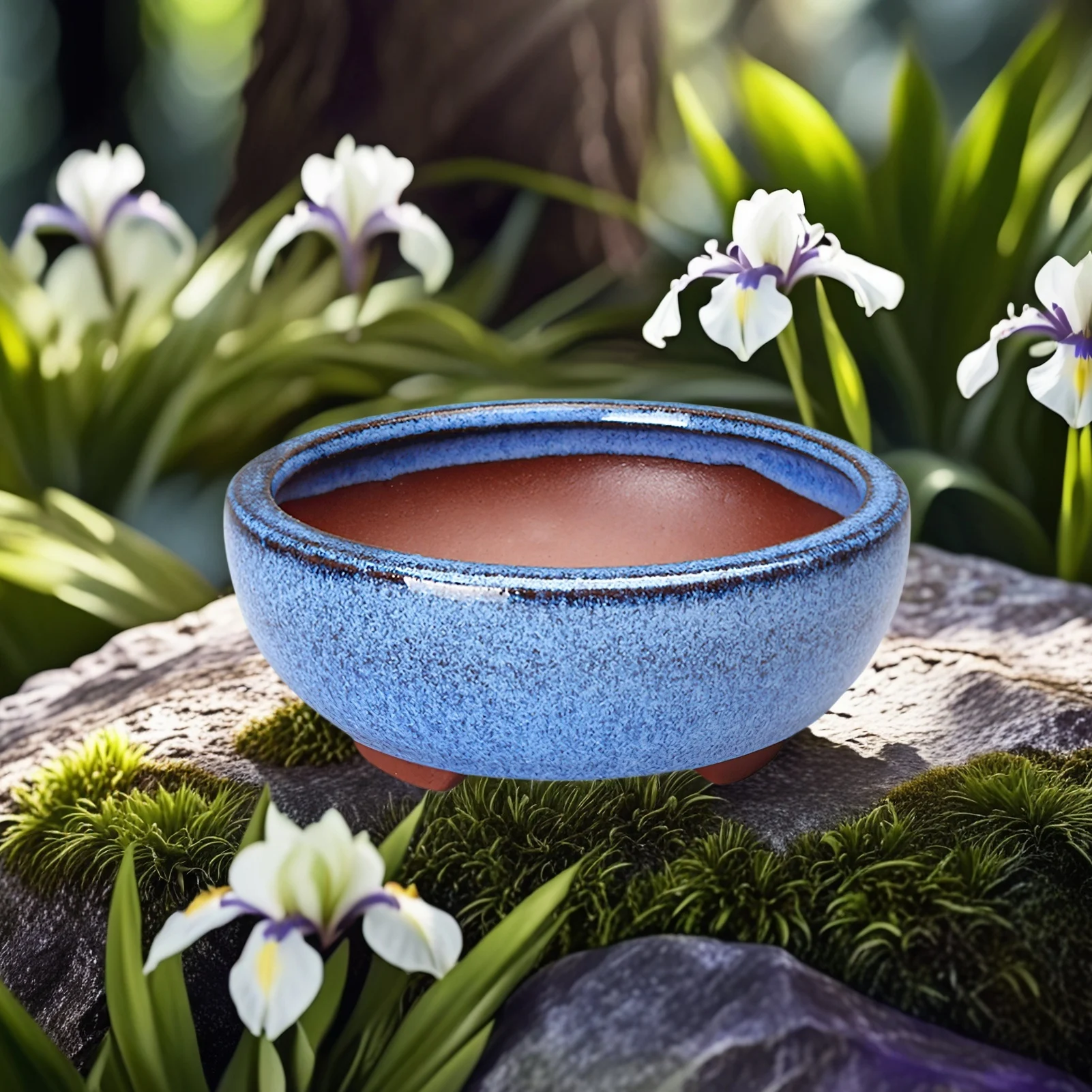 

Ceramic Succulent Flower Pot Durable Anti-cracking Material Flower Pot for Windowsills Shelves Gardens and Patios