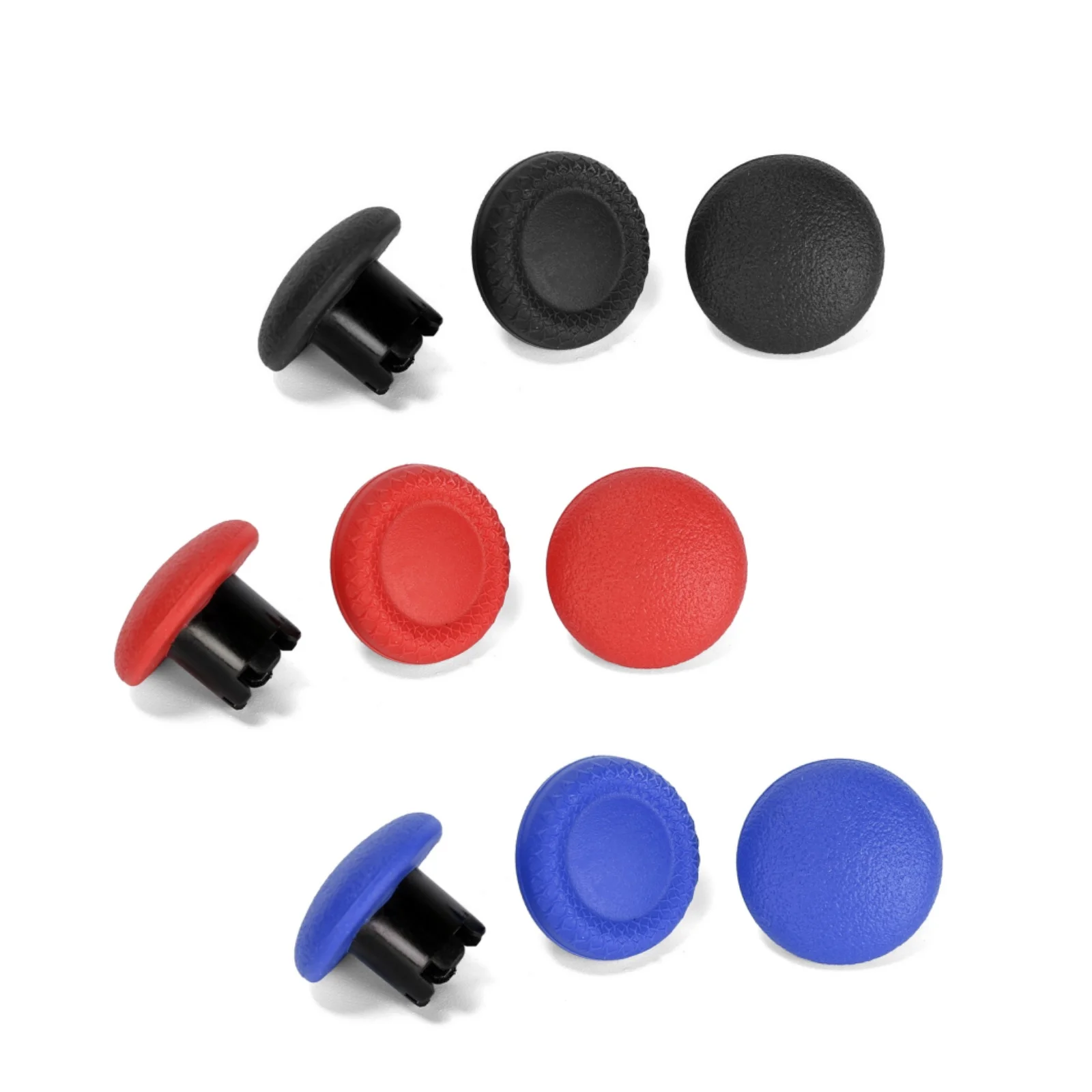 

Ruimou 8Pcs Silicone Anti-Slip Game Controller Thumb Grip Cap and Base Compatible With PS4/Compatible With Xbox X Series Etc