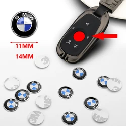 10/20Pcs Car Key Emblem Sticker Car Control Key Logo Decals For BMW M Performance E92 E87 E71 E60 E53 E46 E39 E28 F10 X4 X5 X6