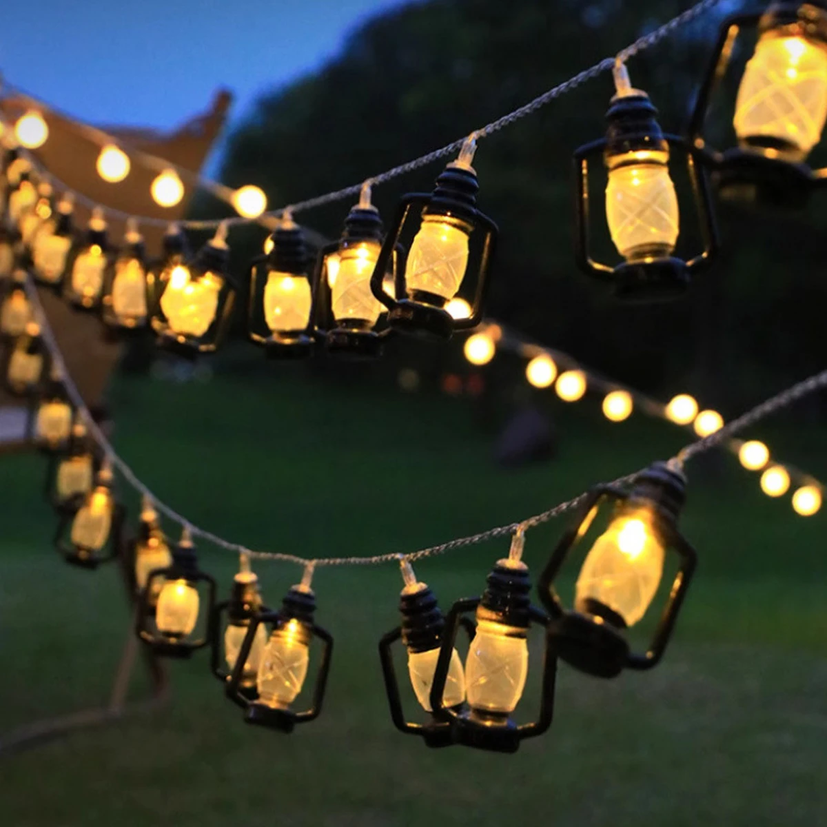 Led Retro String Lights, Lante - đánh giá và giá Outdoor Lighting Vintage