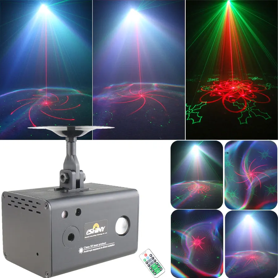 

ESHINY RGB LED Aurora Light Night R&G Laser 64 Patterns Projector Disco Children Gift Kids Effect Bedroom Party Lamp USB X64D2