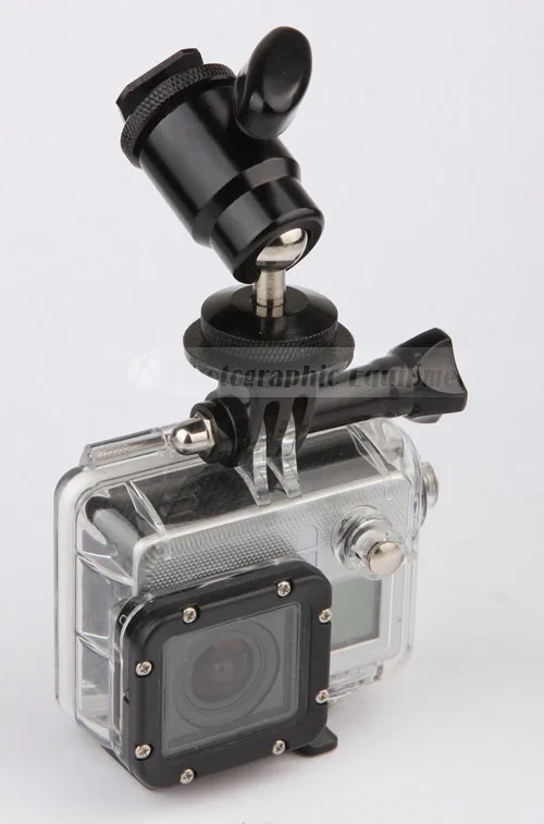 10 قطع رأس كروي ثلاثي القوائم صغير مع كاميرا لولبية 1/4 بوصة فلاش الحذاء الساخن ملحقات استوديو الصور