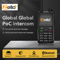 Zello Walkie Talkie Global POC Network Radio Wifi BlueTooth GPS Waterproof Two Way Worldwide Talking Radio