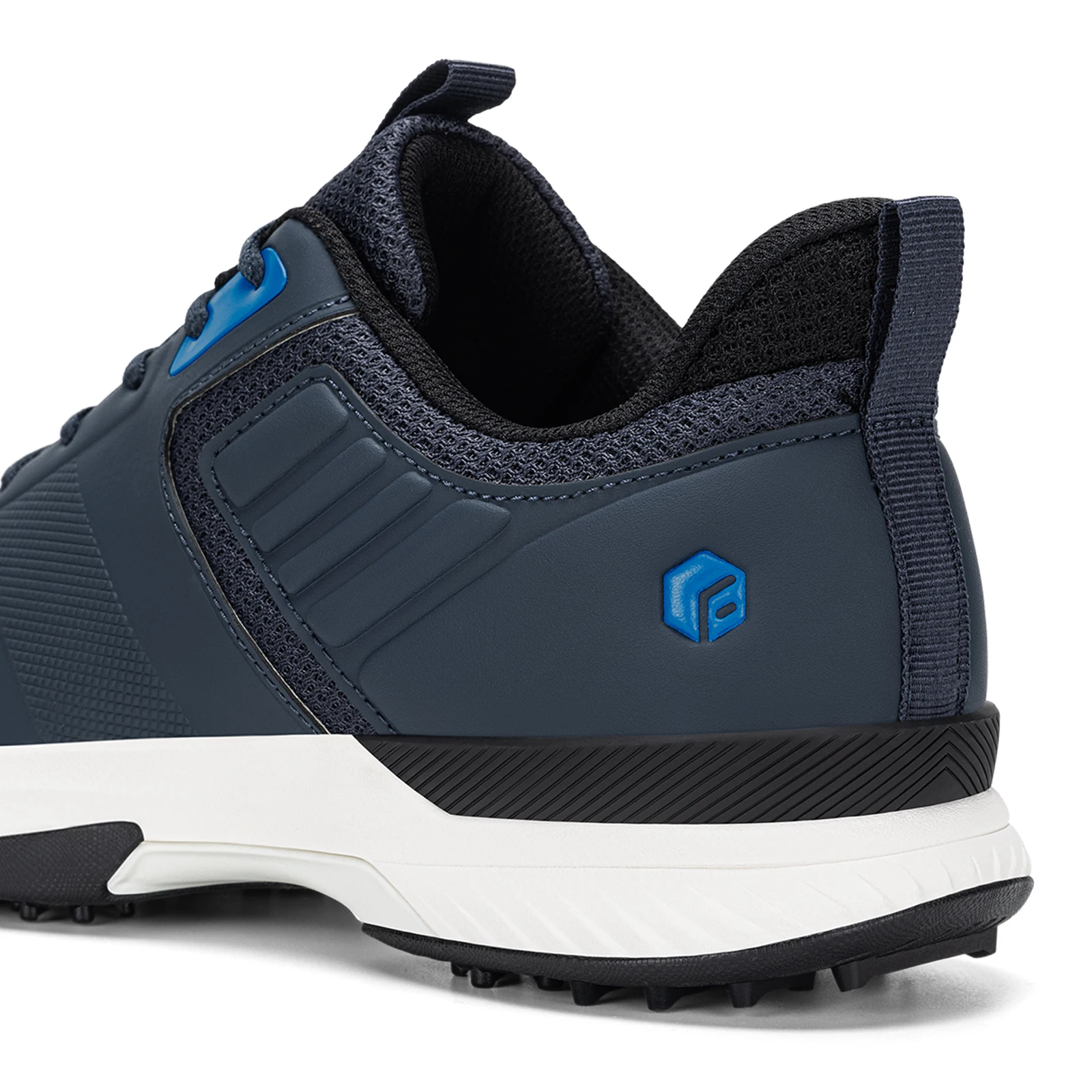 Fitville Professionelle Herren-Golfschuhe mit extra breiter Zehenpartie, lässige Golfsneaker, gepolsterte, wasserabweisende Sportschuhe für Herren – Detail 14