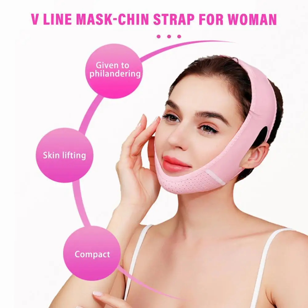 Face Slimming Strap V Face Bandage Reduce Double Chin Belt Lift Anti Wrinkle Face Strap Belt Mask Lift Oval Mask Face Skin Care