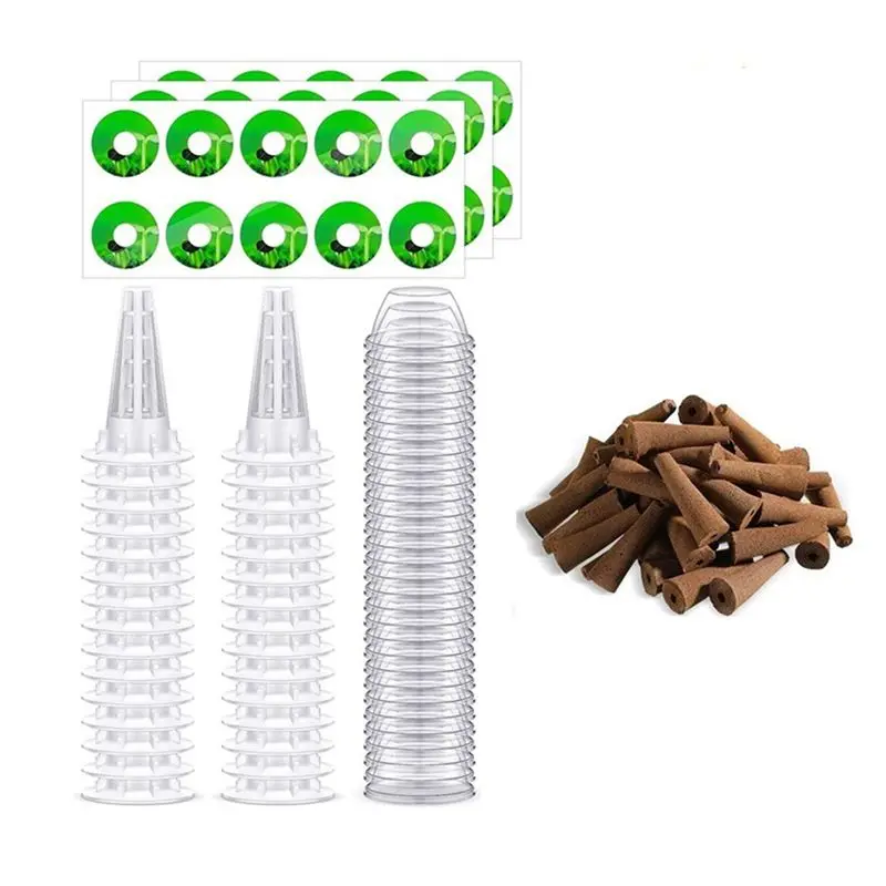 

AEE2-гидропонные садовые аксессуары, корзина для выращивания, прозрачная изоляционная крышка, губка для выращивания растений, этикетка