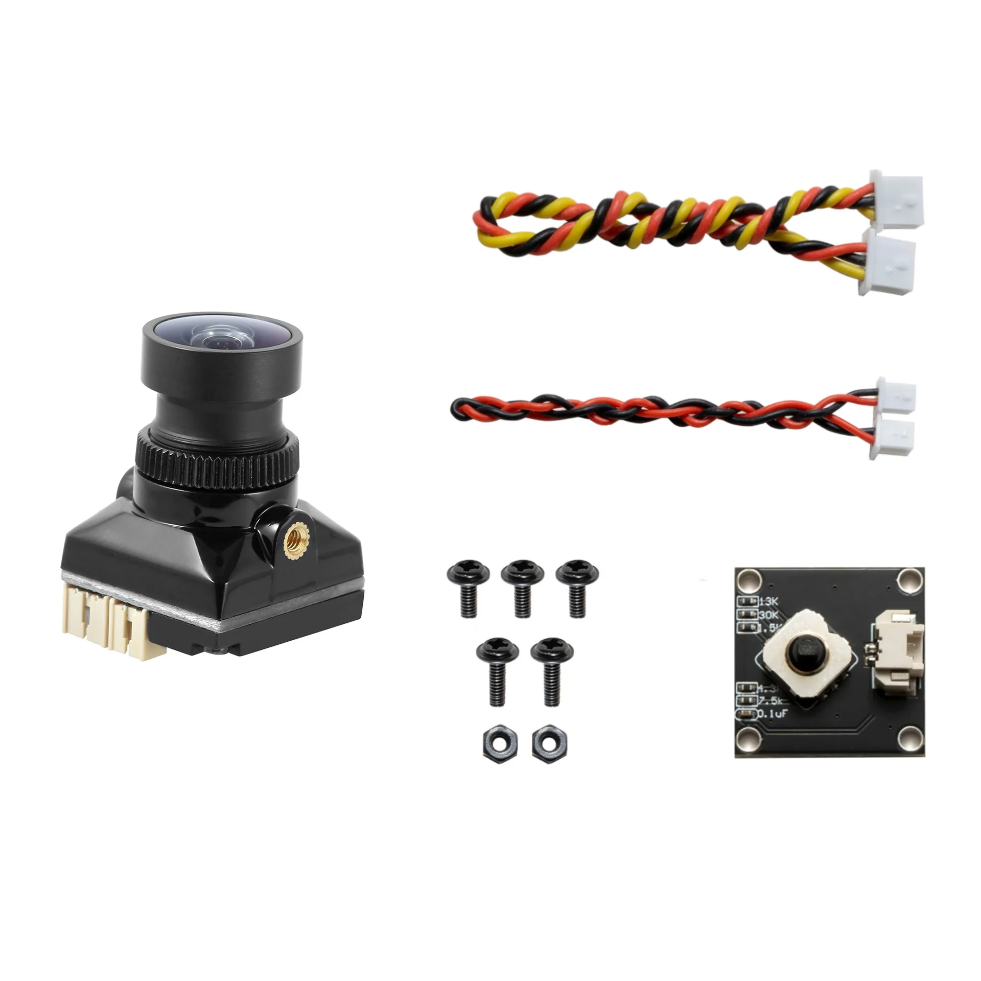 NEEBRC B19 Pro Max FPV Night Vision Camera 1800TVL WDR 4:3/16:9 0.00001Lux Sensor 5-30V for RC Racing Drone Quadcopter DIY Part
