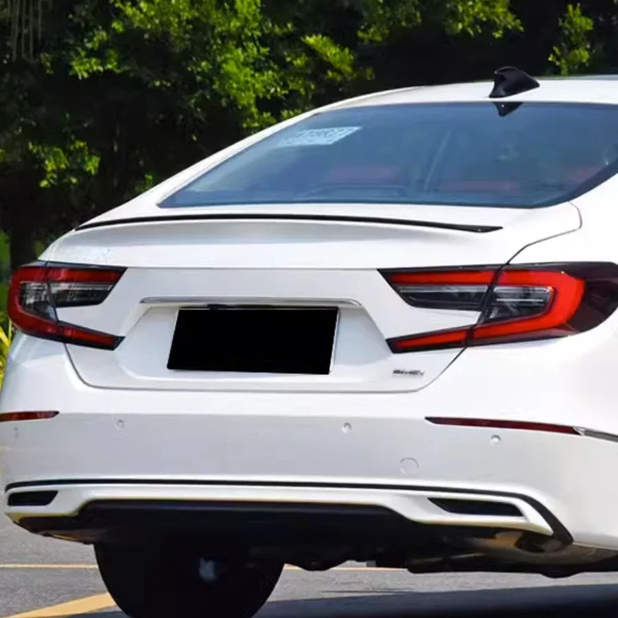 Spoiler Posteriore In ABS Nero Lucido Per Honda Accord 2018 - 2023 10A Generazione CV CV1 CV2 CV3-image