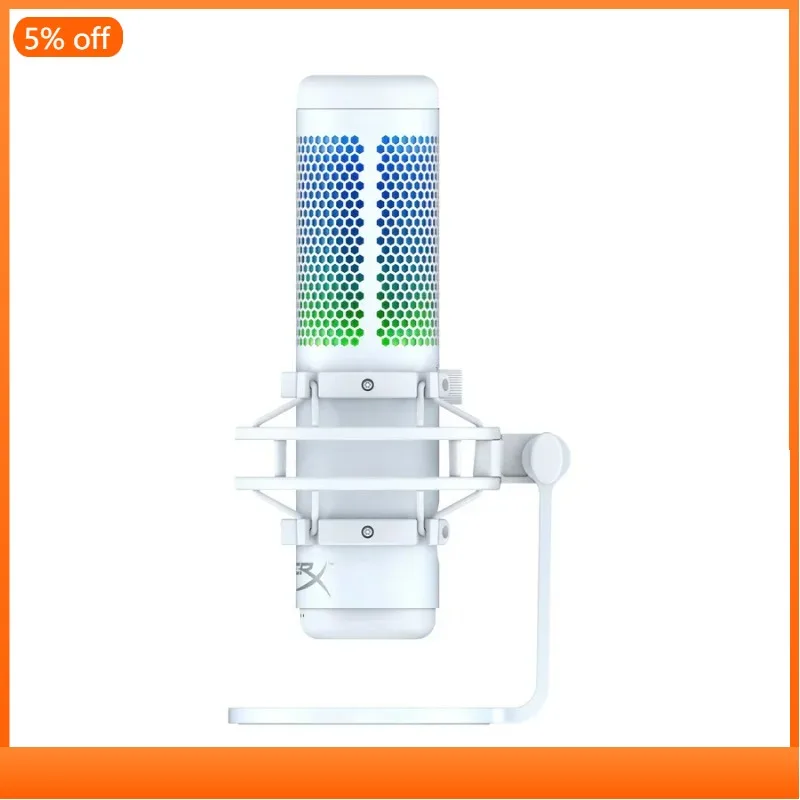 

HyperX Quadcast S 4P5P7AA 519P0AA Black White Usb Condenser Microphone Gaming Microphones