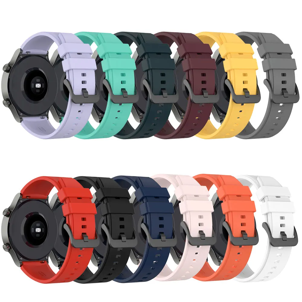 Silicone Watchband For Amazfit GTR 42mm Strap Wristband For Huami Amazfit Watch GTR 42mm Bracelet Replacement Accessories