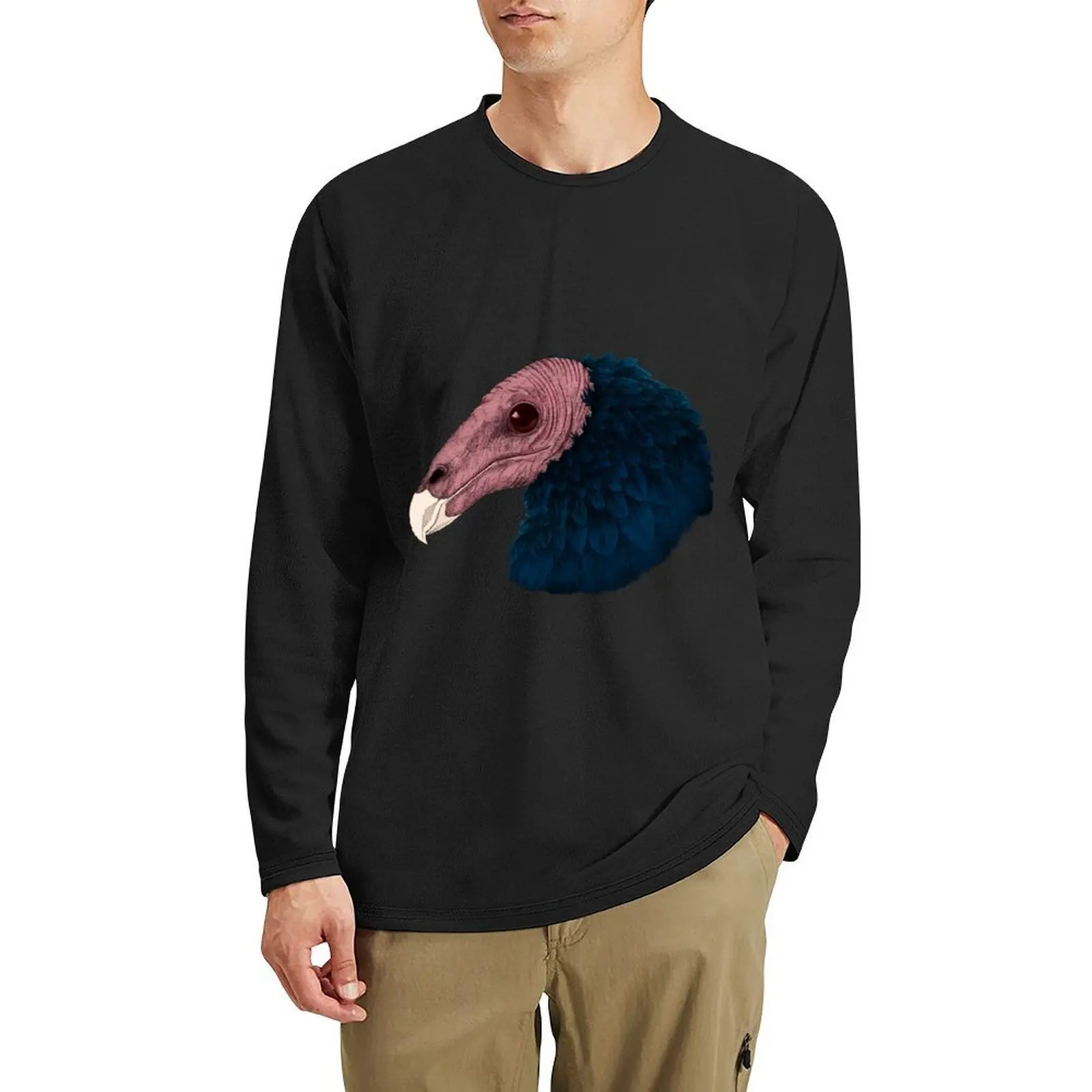 

Vulture Long T-Shirt kawaii clothes sweat shirt sublime t shirt funny t shirt slim fit t shirts for men