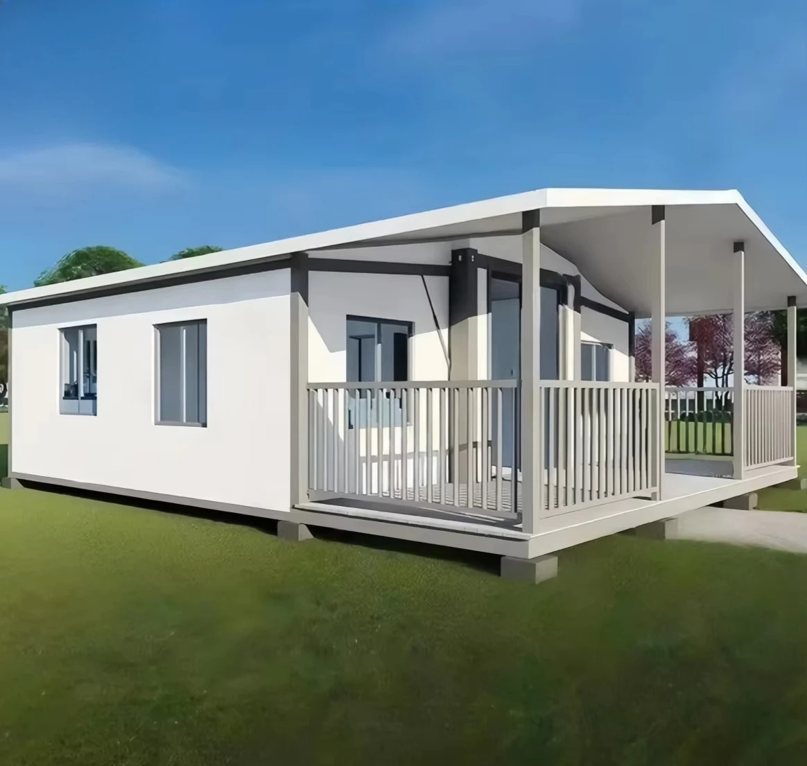 Casa Prefabricated Portable Folding 20Ft 40Ft Prefab Expandable Container House 2 3 4 Bedroom Mobile Tiny Home Granny Flat House