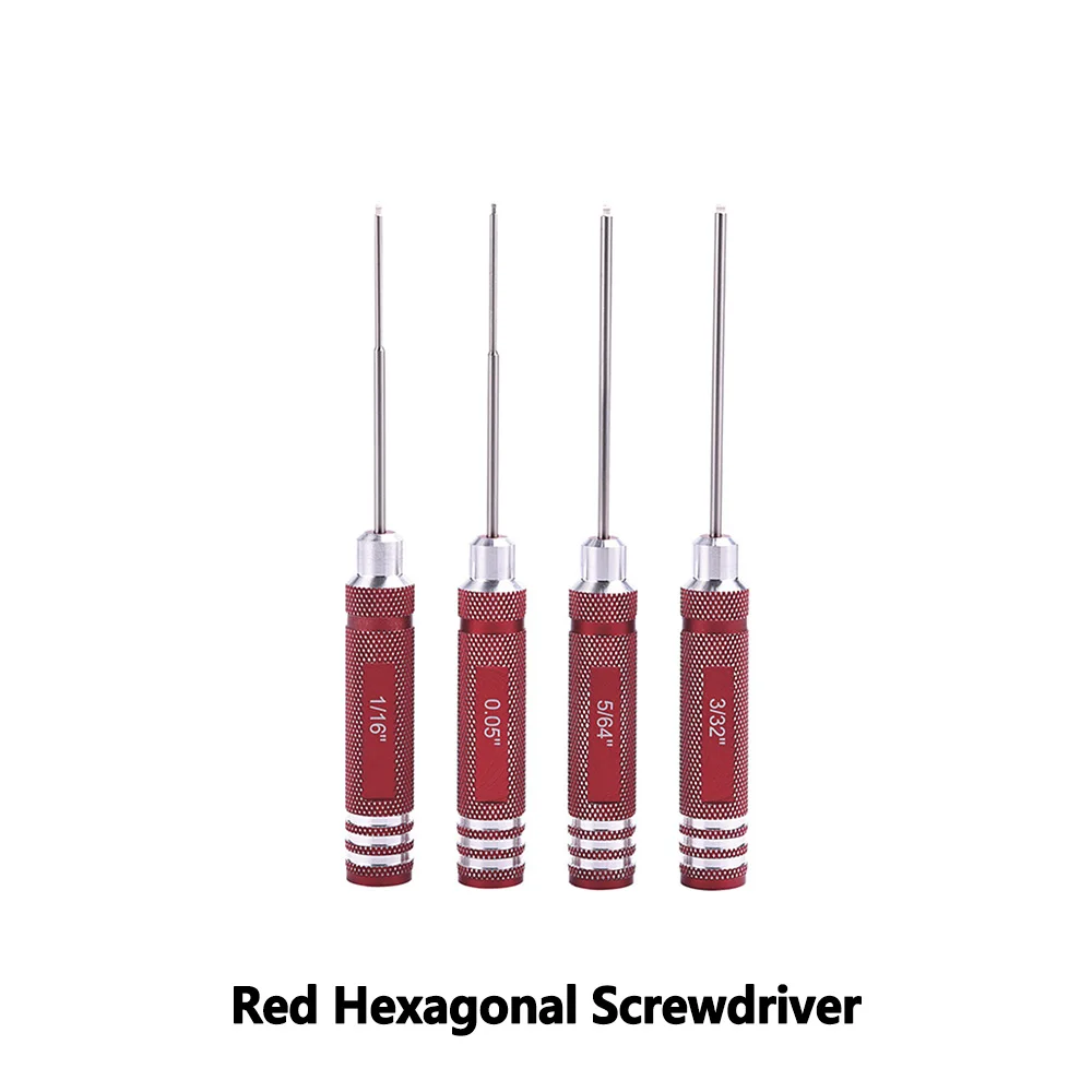 4 in 1 Hex Screwdriver Tool 1.5/2.0/2.5/3.0 with Spanner Kit for 1/10 RC Crawler 1/14 Radio Control Truck Car