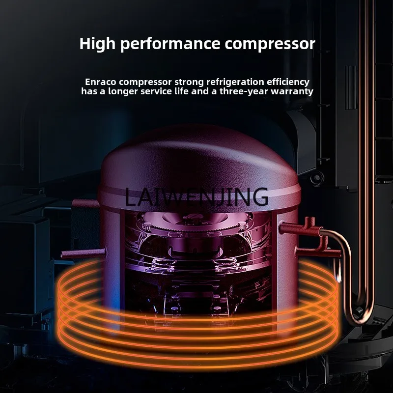 Armadio plug-in verticale commerciale a doppia temperatura per frigorifero SGF, armadio a bassa temperatura senza gelo raffreddato ad aria