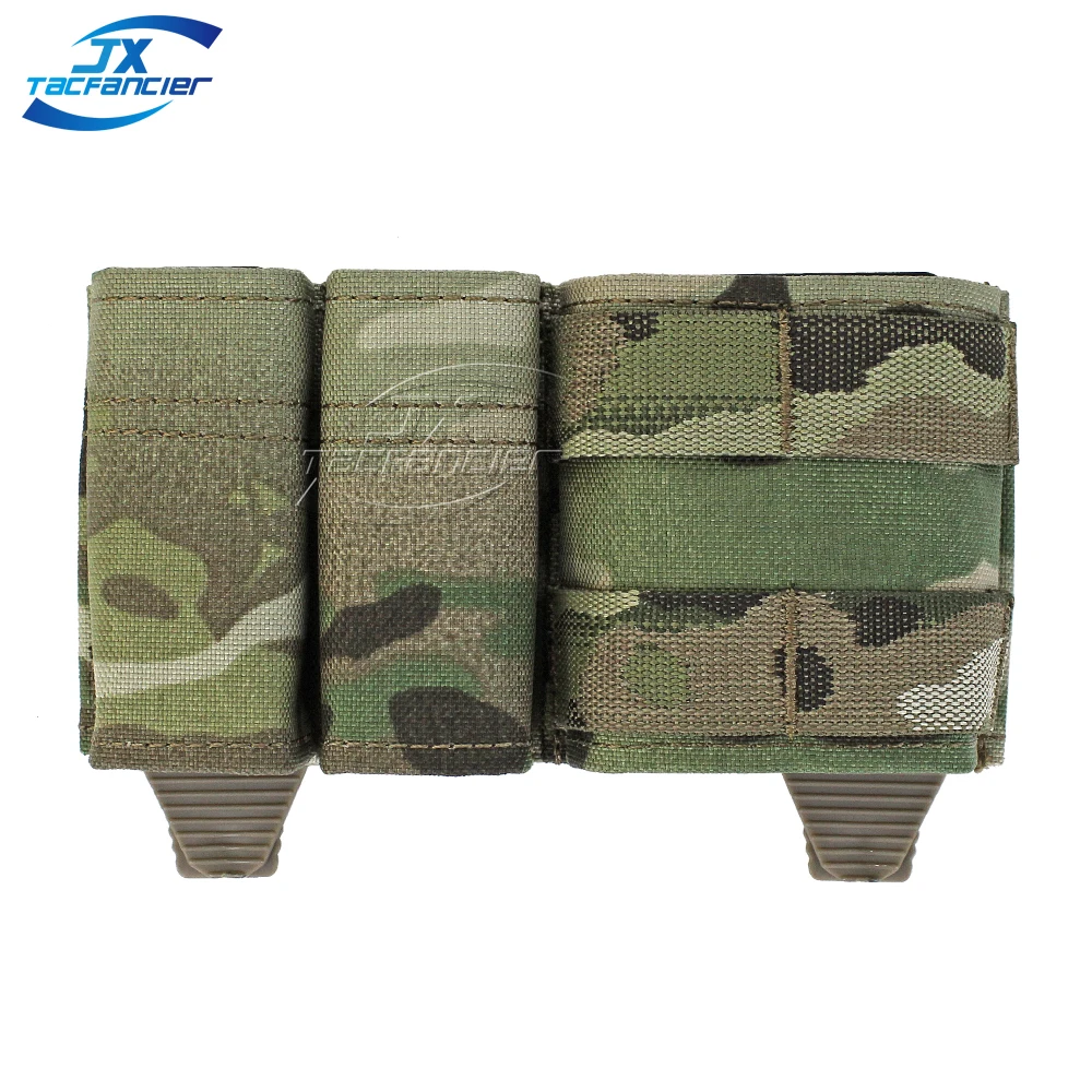 Tactical Mag Pouch KYWI 5.56 1+2 Side 9mm Glock Pistol Magazine Holder MOLLE Malice Clip Kydex Wedge Insert Hunting Accessories