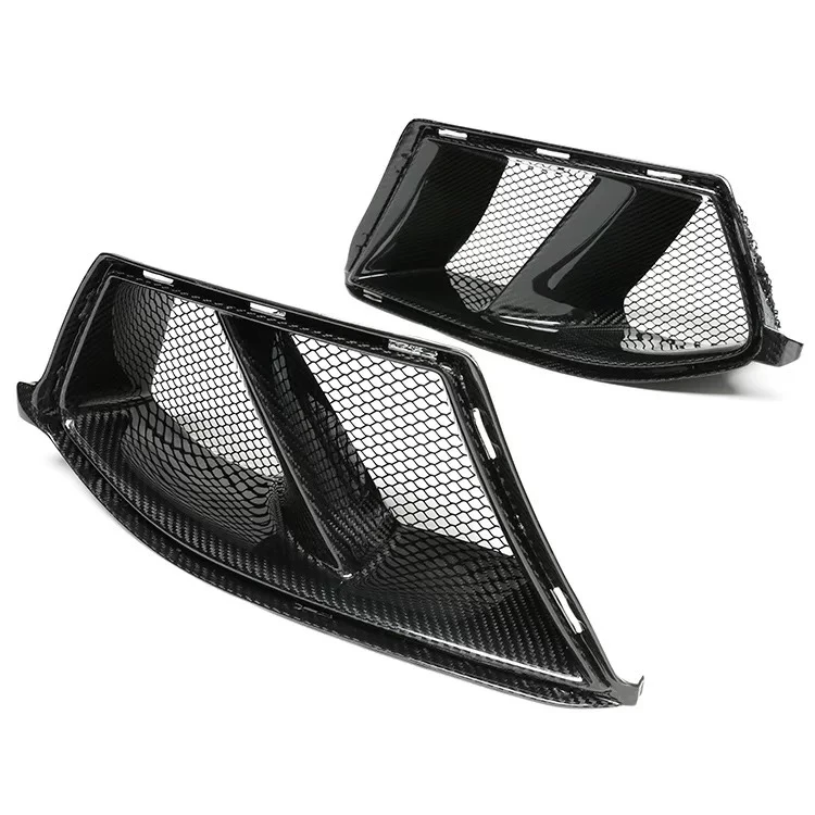 

Rejilla De Entrada De Aire Parachoques Delantero Fibra Carbono Seco Para BMW G80 M3 G82 G83 M4 2020-2025 Kit Cuerpo Accesorio